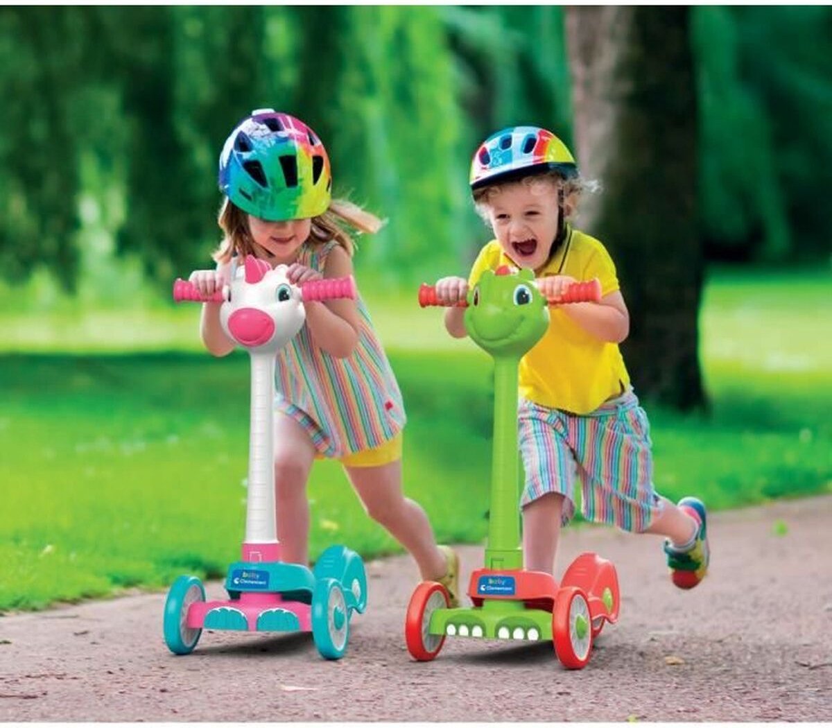 Step Clementoni Unicorn Push Scooter