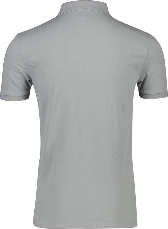Hugo Boss polo lange mouw grijs bol