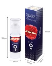 Attraction Glijmiddel Lubricant With Pheromones Attraction For Her 50 Ml