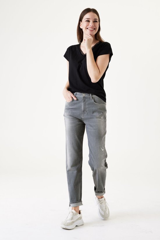 GARCIA Isabella Dames Mom Fit Maat - Gray L30 W29 Jeans X