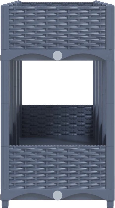 10 stuks opbergdozen maat 4 - zwart (23 x 16 x 12 cm