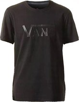 Vans Ap M Flying VS Tee VN0004YIBLK, Mannen, Zwart, T-shirt maat: S