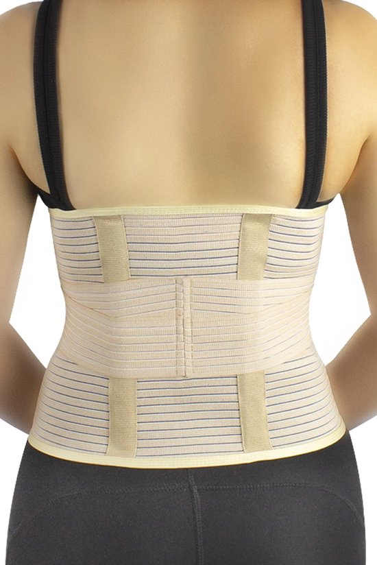 Lavida Orthèse dorsale – Correction de posture et soutien du bas du dos – Sport– Récupération après une blessure et après l'accouchement – ​​Petit (61-90 cm)