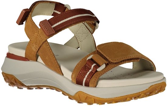 Geox Sorapis + Grip Sandalen Bruin EU 39 Vrouw