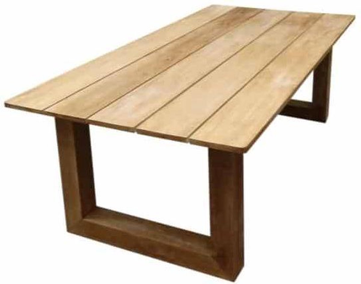 Cannes lounge tuintafel 147x73xH48 cm teak