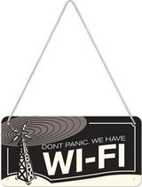 Nostalgic Art Metalen bord Hanging Wi-Fi