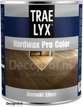 Trae Lyx Hardwax Pro was mat gerookt eiken 750 ml