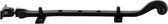 Raamuitzetter - Smeedijzer zwart - Gietijzer - GPF bouwbeslag - GPF6610.60 280mm, inclusief 2 pennen smeedijzer zwart