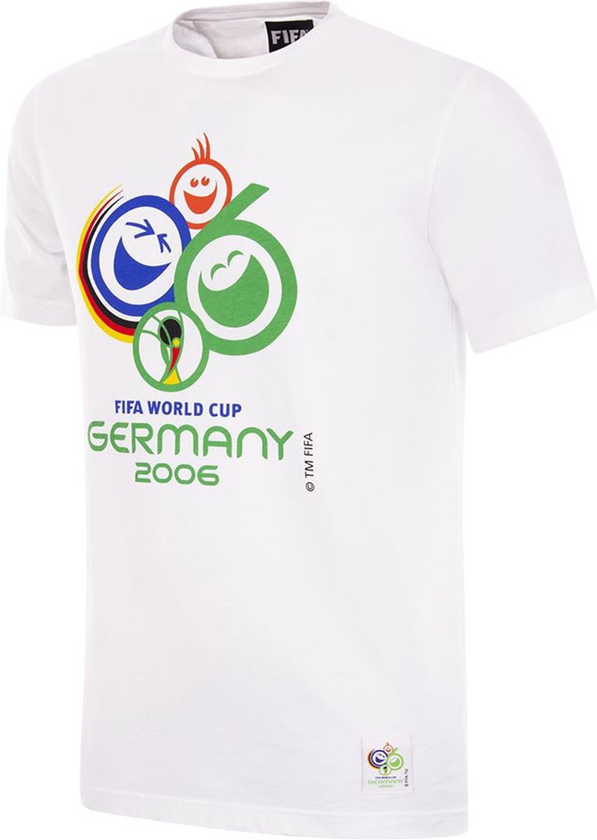 COPA - Duitsland 2006 World Cup Emblem T-Shirt - XXL - Wit