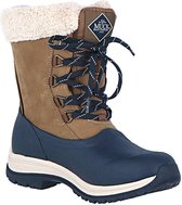 Muck Boot - Arctic Lace Mid Leather - Beige/Navy - Dames - 36