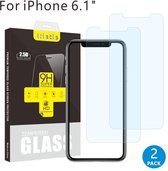 Set van 2 stuks Tempered Glass Screen protector iPhone XR