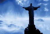 Fotobehang Christ Redeemer Rio | XXL - 312cm x 219cm | 130g/m2 Vlies