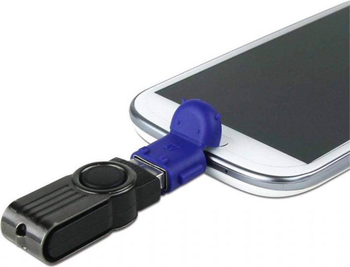 Micro USB OTG Adapter verloopstekker om diverse USB apparaten zoals  bijvoorbeeld... | bol.com
