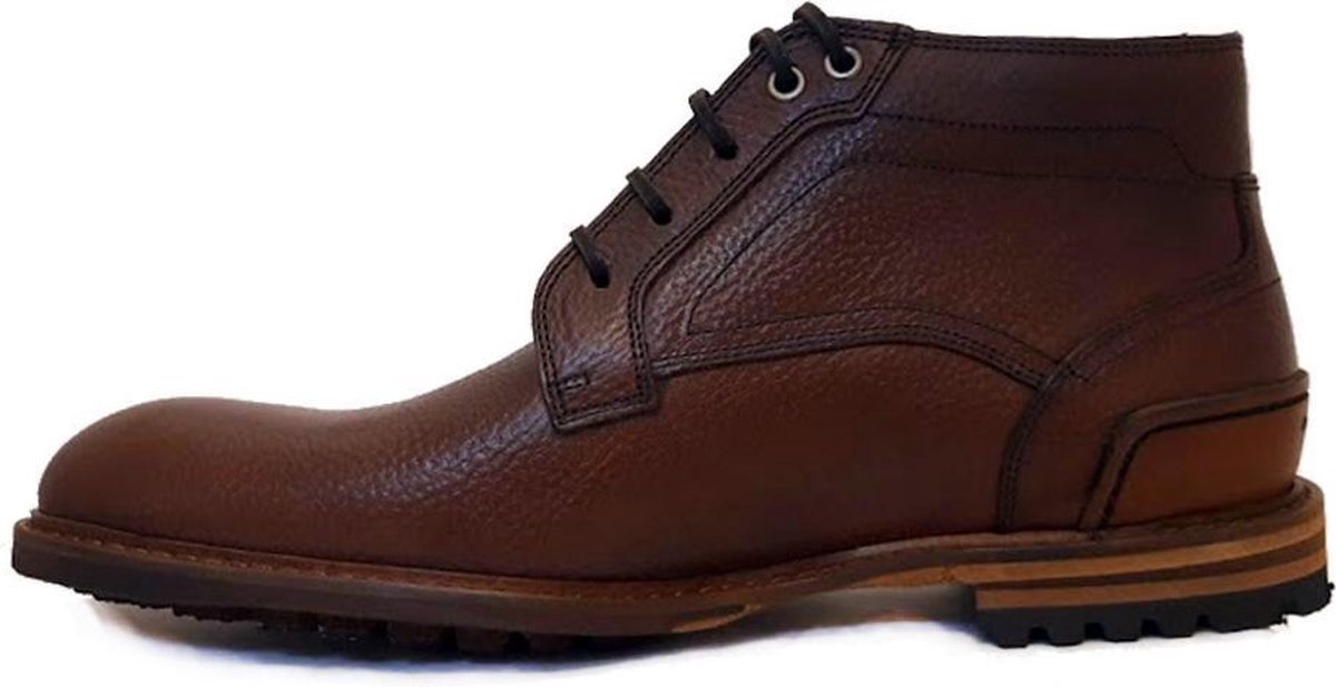 Floris van Bommel Mannen Boots - 20228 - Cognac - Maat 43 | bol.com