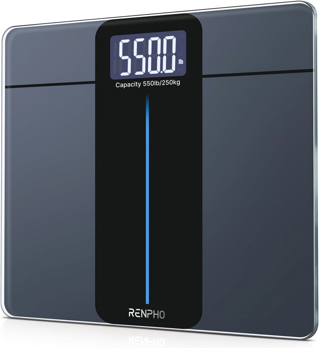 Digitale Lichaamsgewicht Weegschaal tot 550 kg - Nauwkeurig en Breed Platform