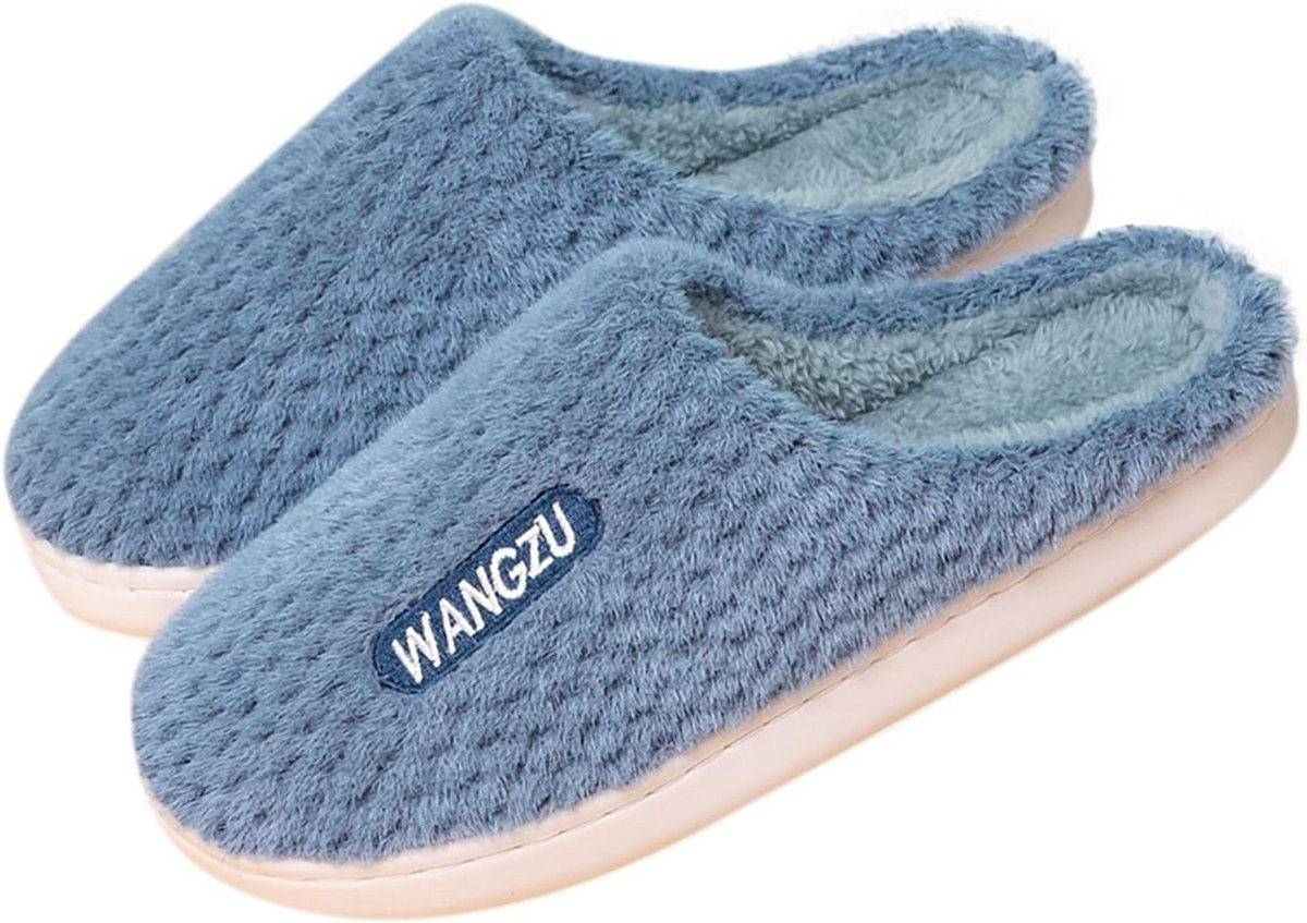 Comfortabele en Warme Pluche Pantoffels voor Dames en Heren - Zachte Antislip Slippers