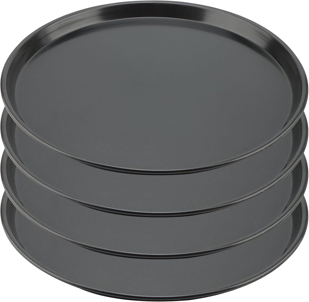 4 Pack 12 Inch Non Stick Pizza Tray - Rond Pizza Bakvorm voor Oven - Bakken en Koken