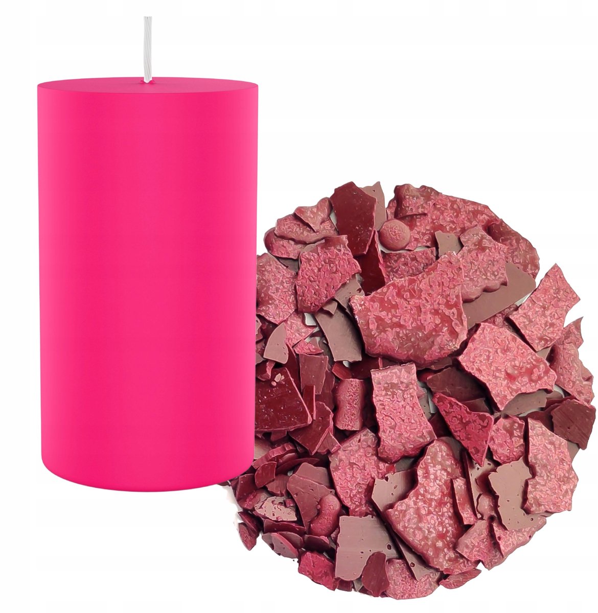Roze Kleurstof voor Kaarsen - 2g