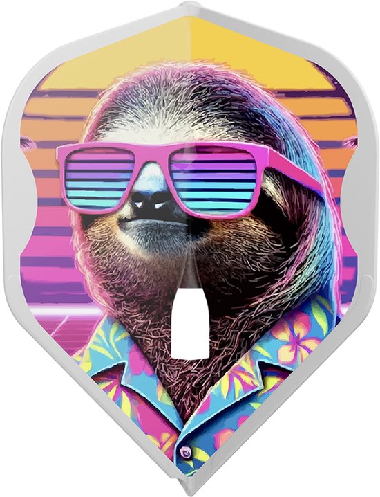 L-Style L1 Pro Sunset Sloth Dartshopper Exclusives - Dart Flights van L-Style — afbeelding 2