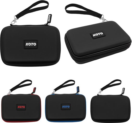 KOTO Dartwallet EVA Medium Zwart, Darttas met Ritssluiting, Dartetui met KOTO Darts-logo, Dart Hoes, dartkoffer, dartwallet van KOTO — afbeelding 3