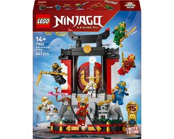 LEGO® NINJAGO® 15-Jarig Jubileum: Display met Ninjapersonages - Ninjaspeelgoed - Displaystandaard met 8 Minifiguren - Bouwset voor Fans Vanaf 14 Jaar - Cadeautip voor Kinderen - 71866