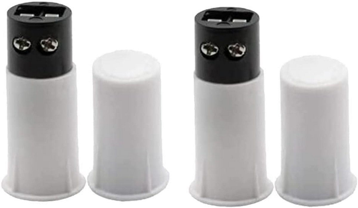 Inbouw Raam- en Deurcontact Sensor NC (Normaal Gesloten) - 2 Sets voor Alarm Systemen