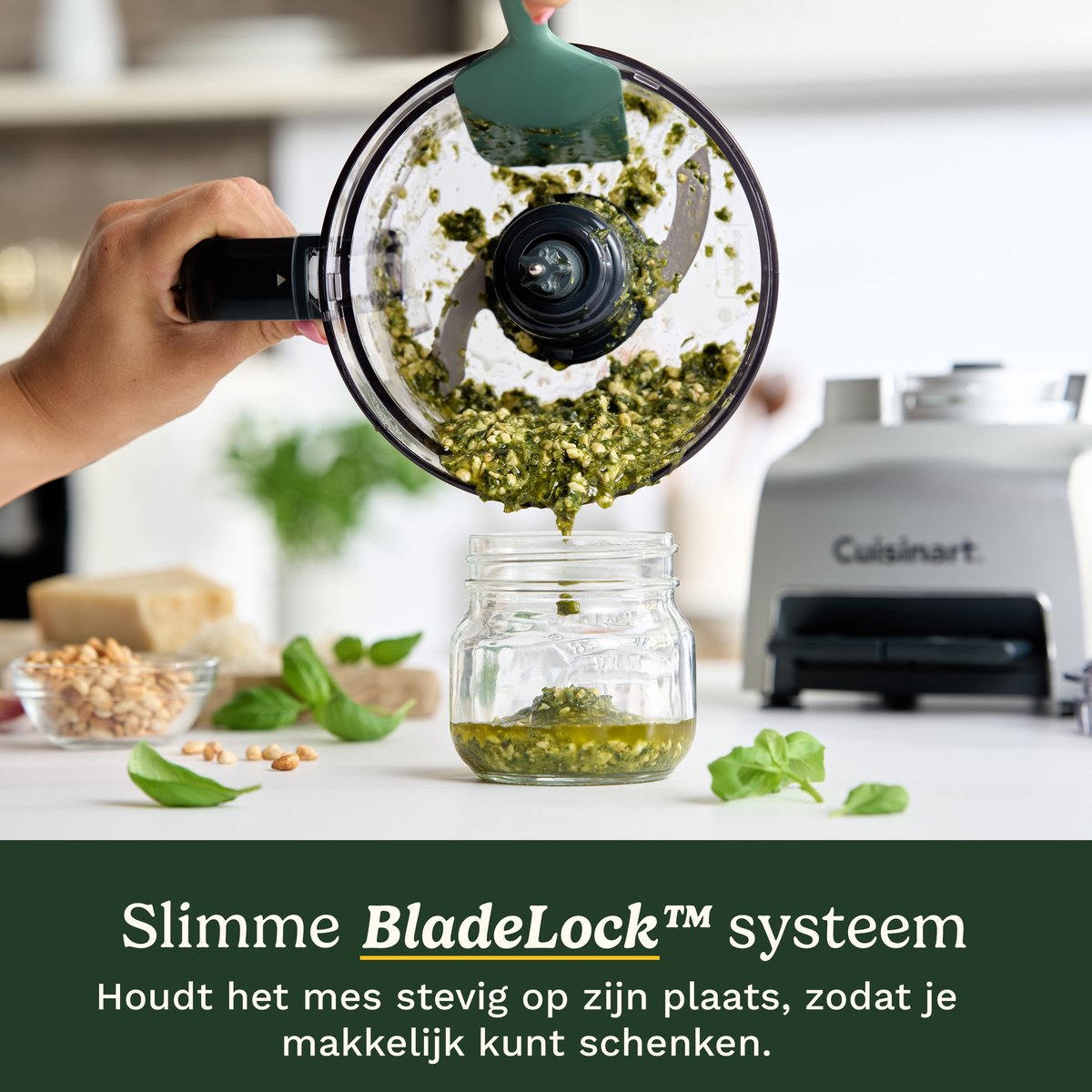 Cuisinart - FlexPrep Foodprocessor - 1,1 L - RVS Mes - Omkeerbare Schaafschijf - Inclusief Klopmes - 300 W - Zilver thumbnail 8