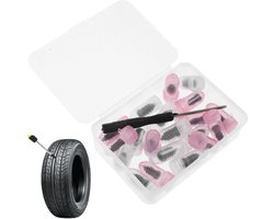 Uitgebreide Bandenreparatieset 40-delig voor Auto, Motor, Scooter en 4x4 - Tubeless Bandenplakset