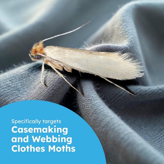 Set van 6 Feromoon Mottenvallen voor Kleding en Kasten — afbeelding 4