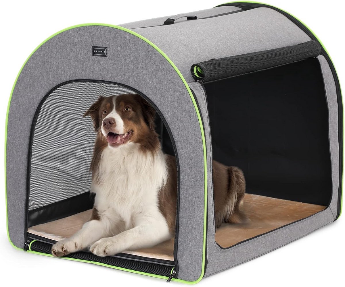 Opvouwbare Hondenbox voor Middelgrote Honden - Draftvrije Reismand en Binnenkennel