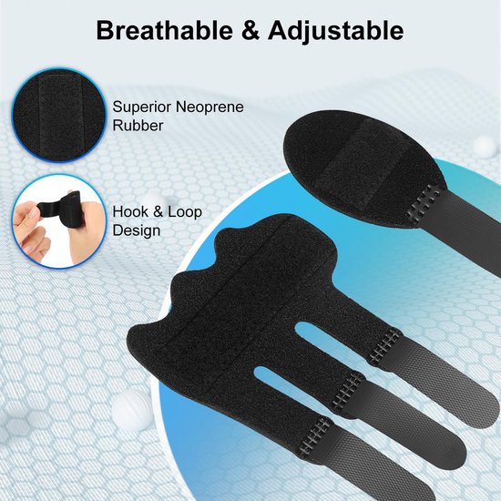 Vinger Splint voor Stabilisatie bij Arthritis en Breuken, Universele ...