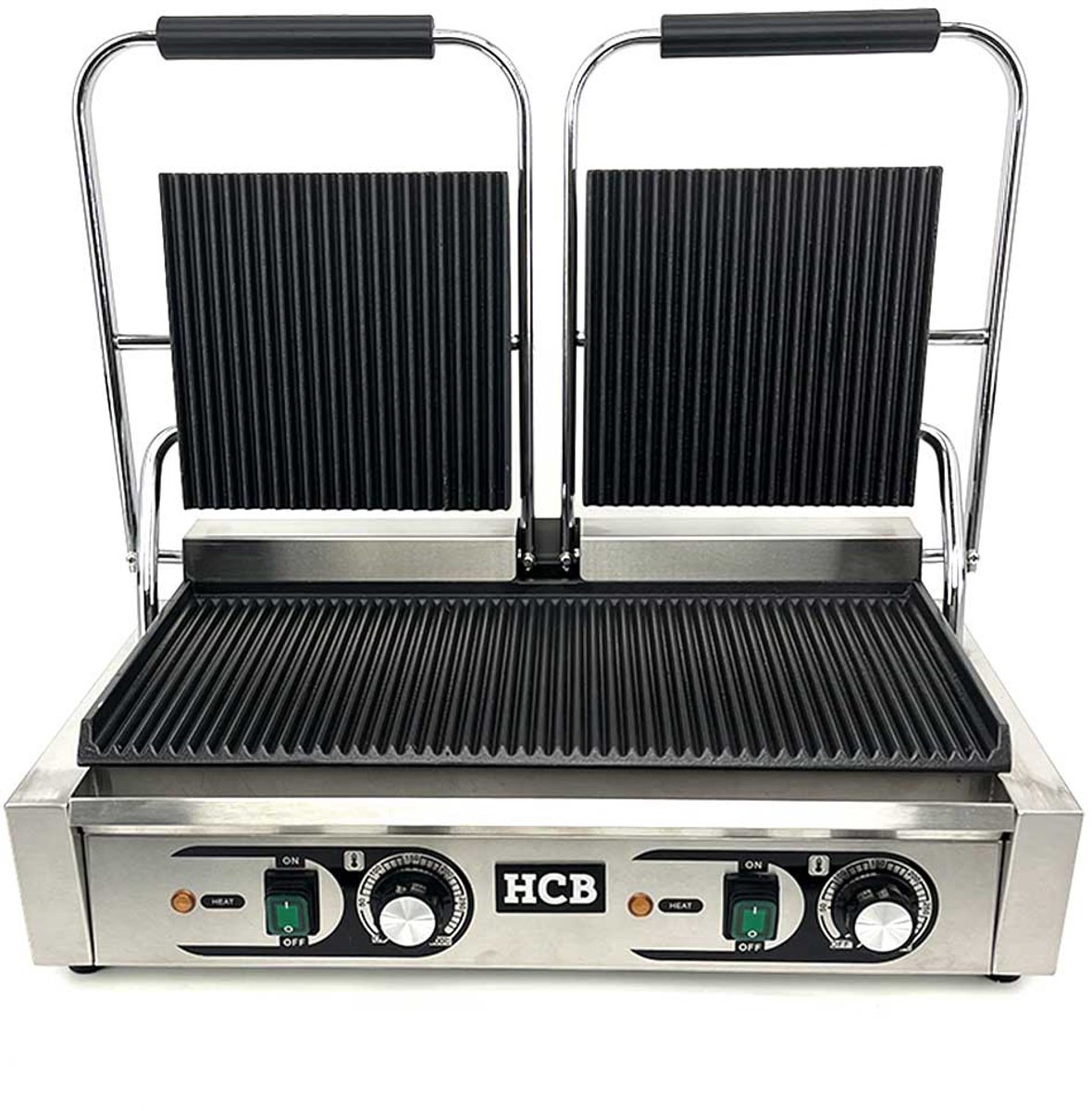 HCB - Professionele Horeca Paninigrill - 2 x 230V thumbnail 2