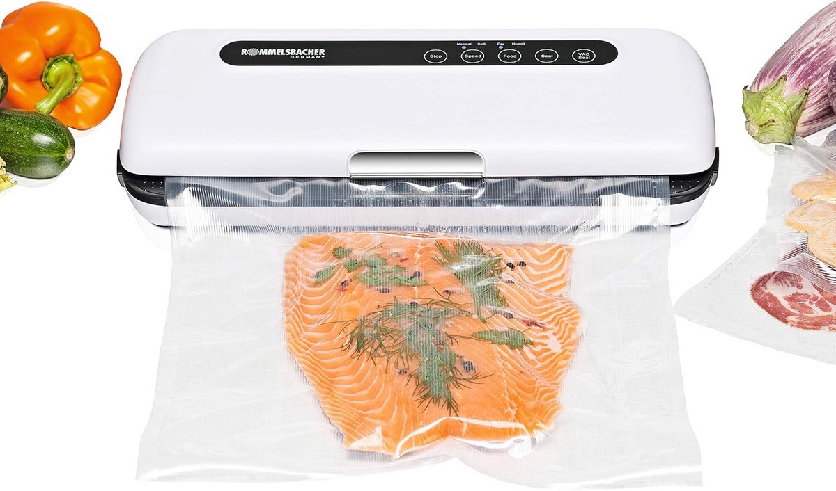 compacte vacuümsealer voor langdurige voedselconservering - zuigcapaciteit 9 l/min