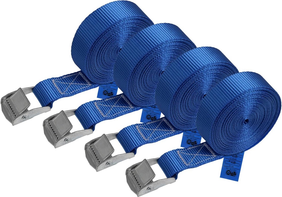 Spanband met Klemgesp voor Vastzetten - Blauw - Sterk en Veilig