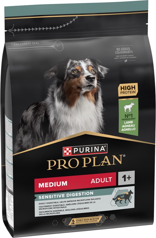 Purina Pro Plan Dog - Medium Adult - Sensitive Digestion - Lam - 2 x 3 kg