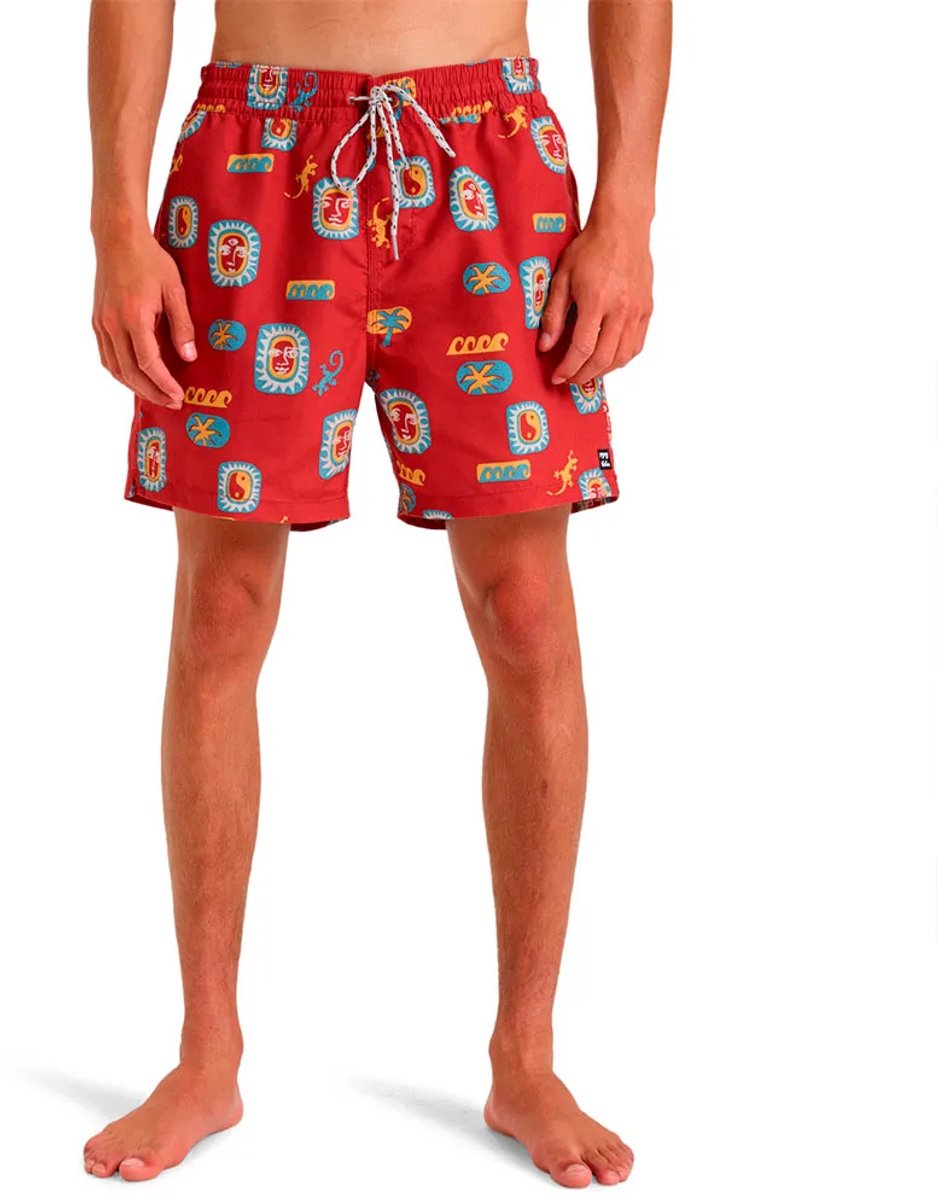 Billabong Vacay Zwembroek S Man Rood