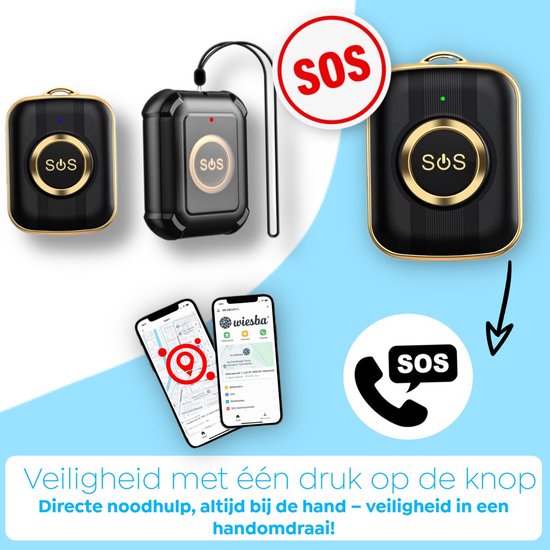 Wiesba WB77S GPS Alarmknop Ouderen zonder Abonnement SOS Knop met — free download