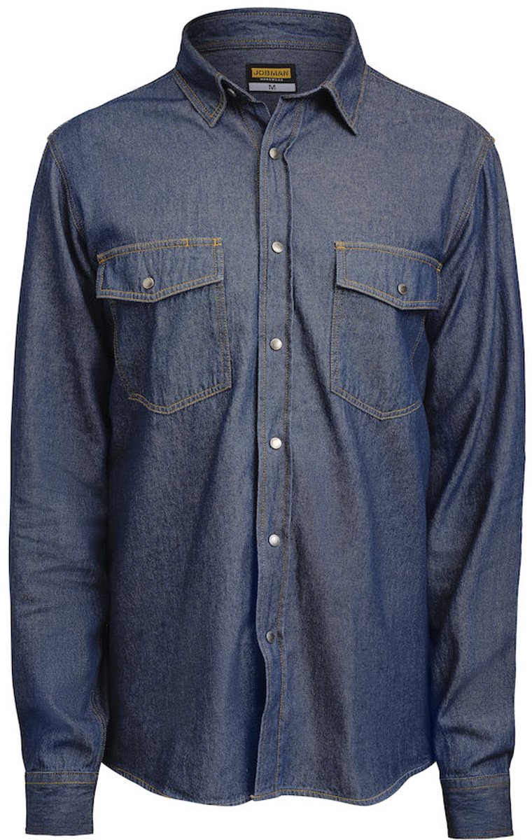 Jobman 5139 Denim Shirt 65513915 - Jeansblauw - S