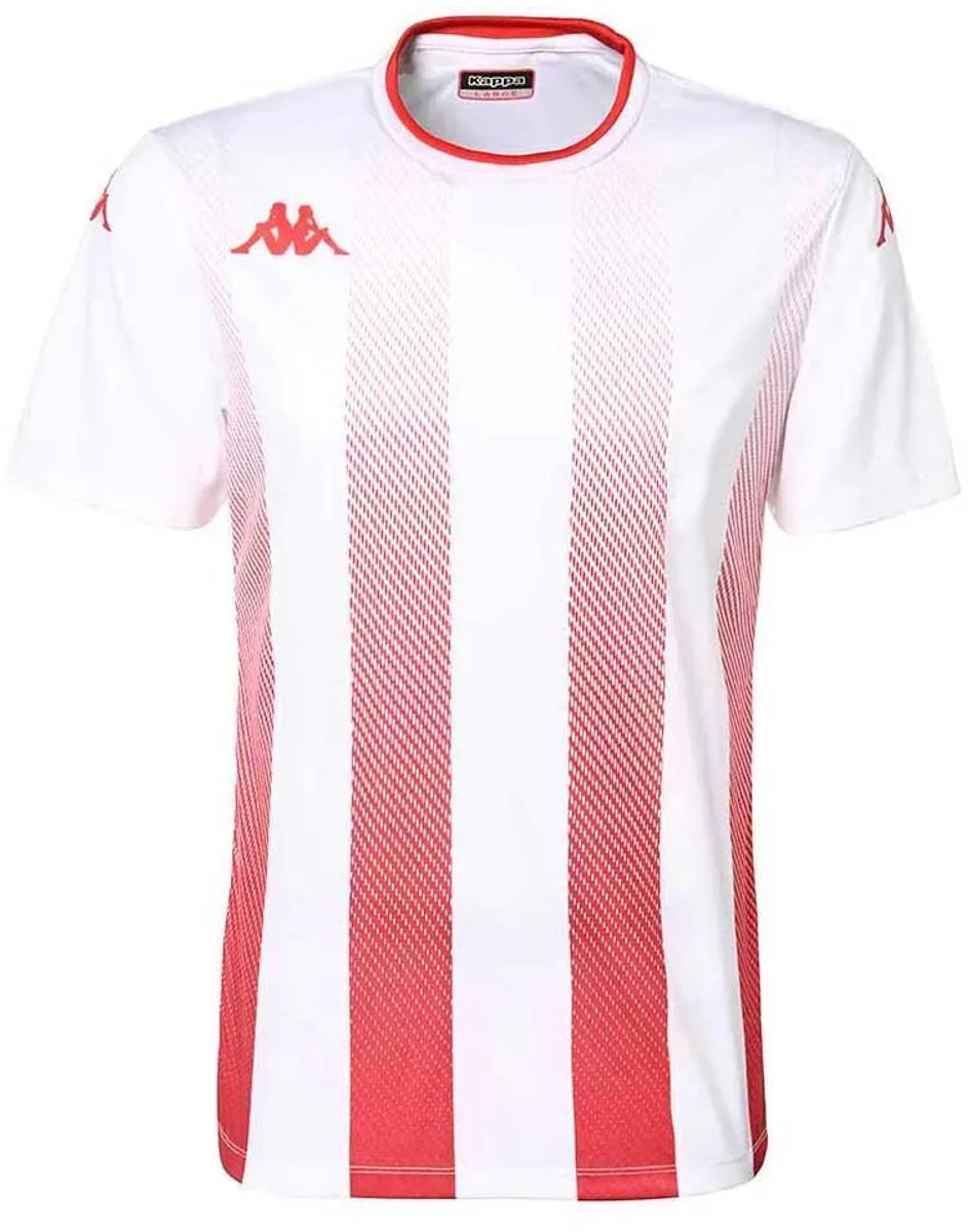 Kappa Bugo T-shirt Met Korte Mouwen Rood,Wit 14 Years Jongens,Meisjes