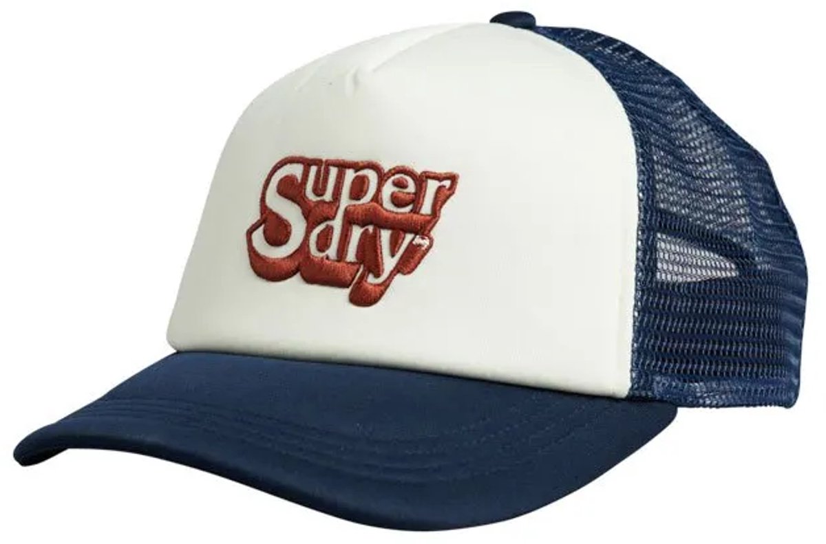 Superdry Vintage Trucker Pet Marineblauw