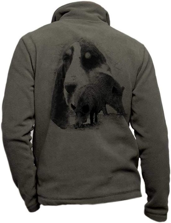 NORTHFINDER Mission Fleece pullover voor heren, warm