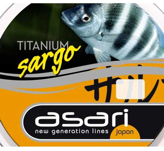 Asari Titanium Sargo Monofilament 300 M Transparant 0.250 mm van Asari — afbeelding 2