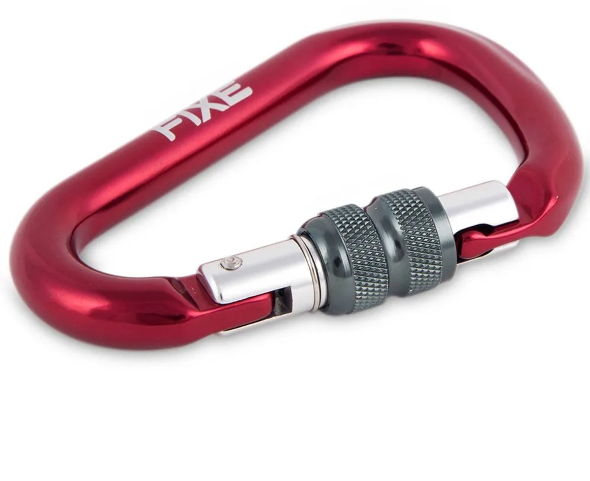 Fixe Climbing Gear Lotus Stone Thread Karabijnhaak Rood