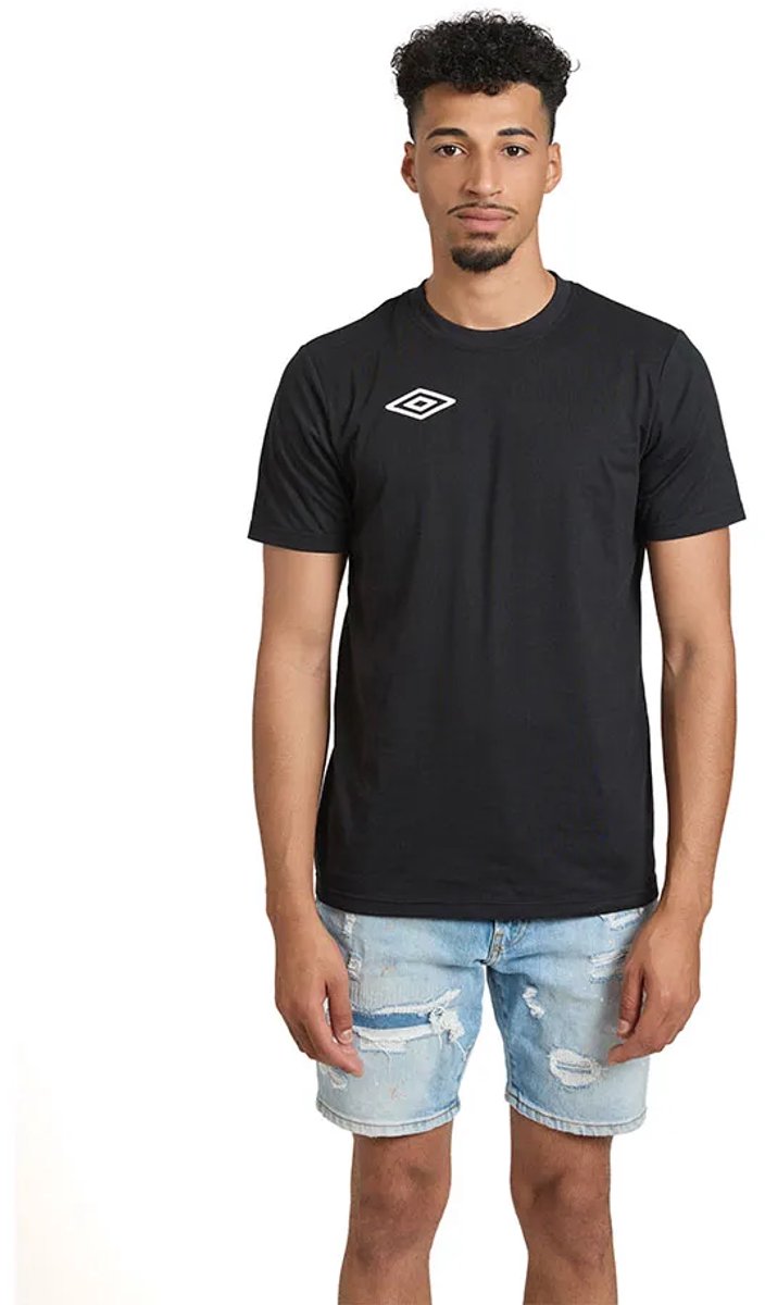 Umbro Wardrobe Elba T-shirt Met Korte Mouwen Zwart S Man