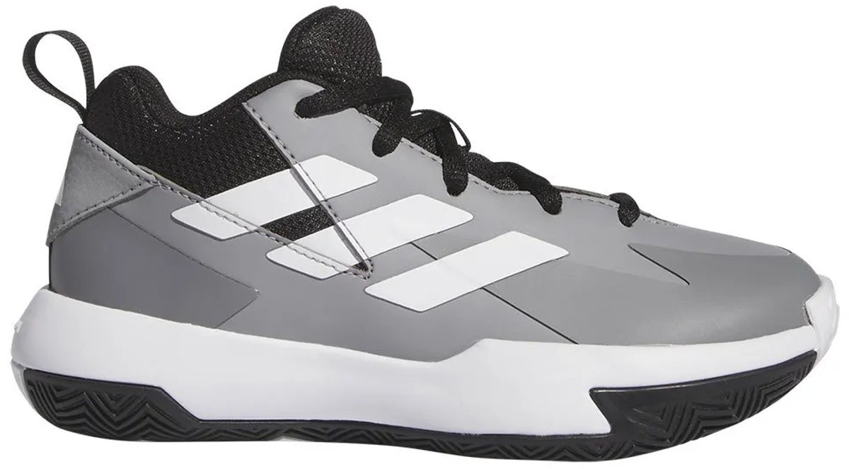 Adidas Cross Em Up Select Court Junior Basketbalschoenen Jongens Meisjes Zwart