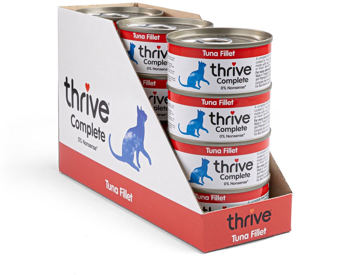 Thrive Complete Kattenvoer - Tuna - 12 x 75 g