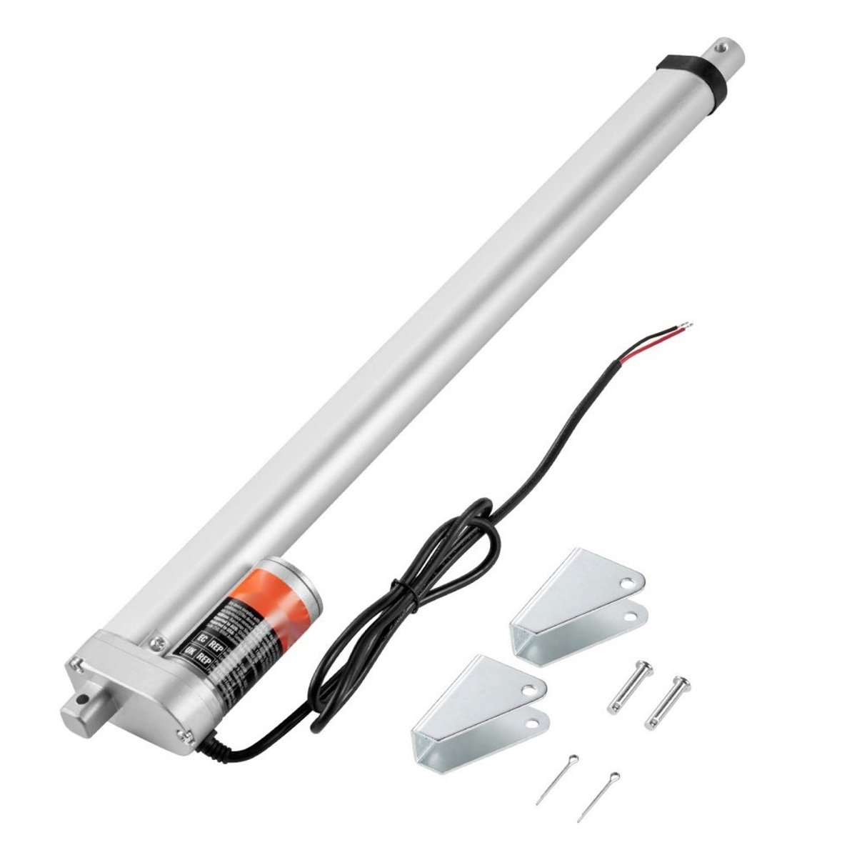 Elektrische lineaire actuator - 12V DC - Kracht 1500 N - Slag 450 mm - Snelheid 5 mm/s - IP54 - Geluidsniveau ≤60 dB - Voor deur- en poortopeners