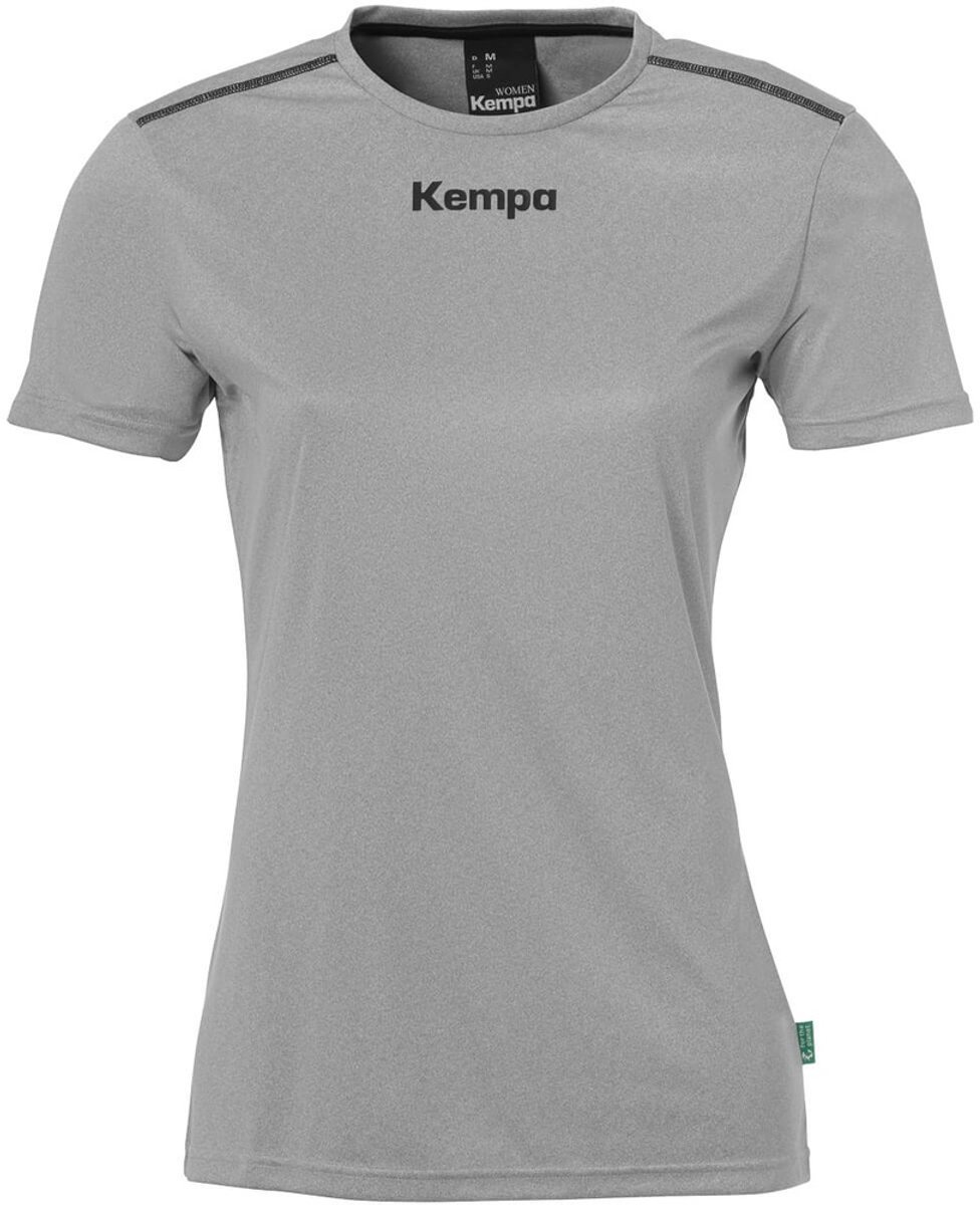 Kempa Poly Shirt Dames Grijs Maat S