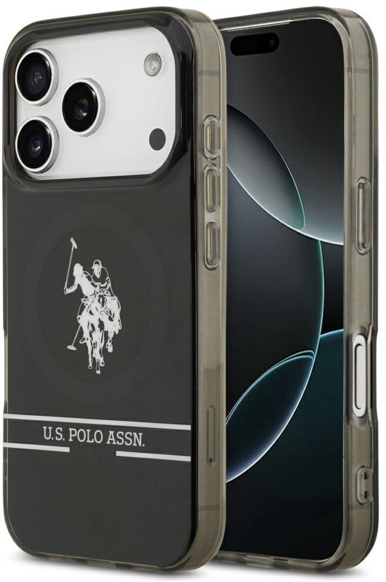 U.s. Polo Assn. Hoesje Dh En Onderste Streep Logo Voor Magsafe Iphone 17 Pro