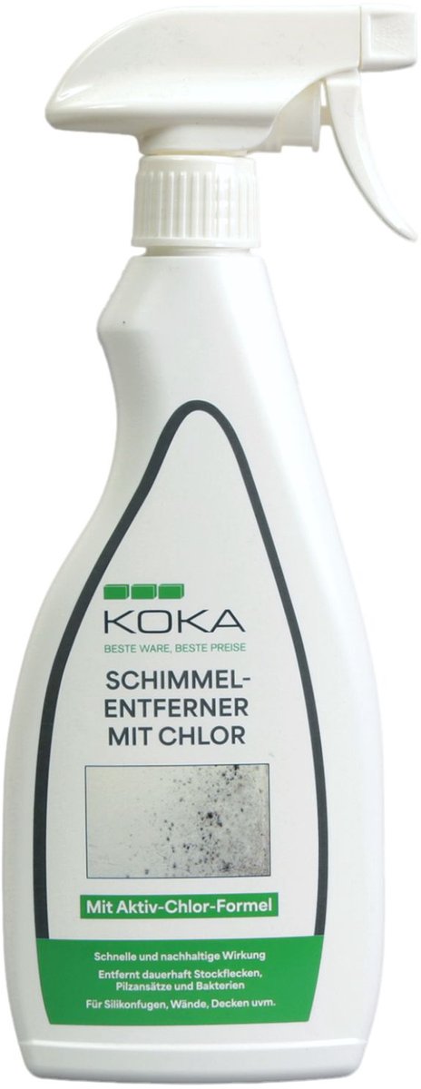 KOKA Schimmelverwijderaar Actief Chloor Wand Anti-Schimmel Spray Schimmelreiniger